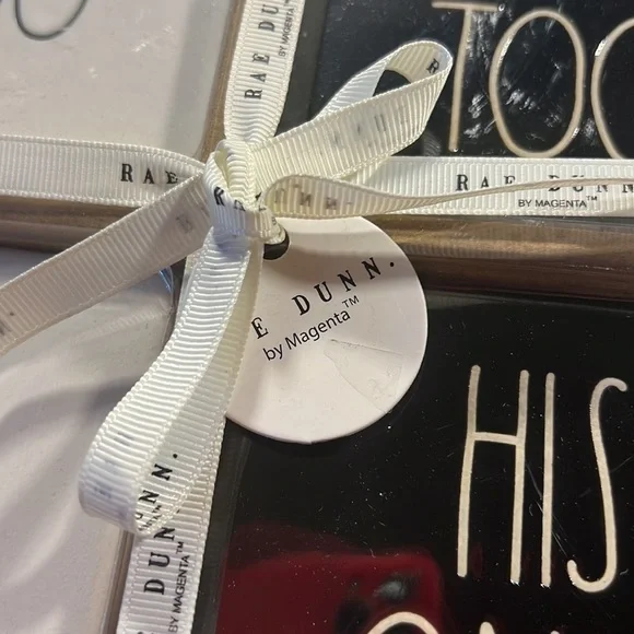 New Set of 4 Rae Dunn Engagement/Marriage Coasters - Picture 2 of 4